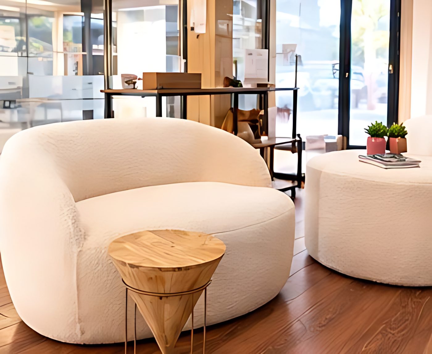 Coin salon avec fauteuil, pour venir à deux